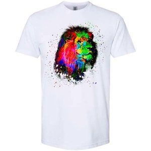 Custom Geometric Lion Tshirt